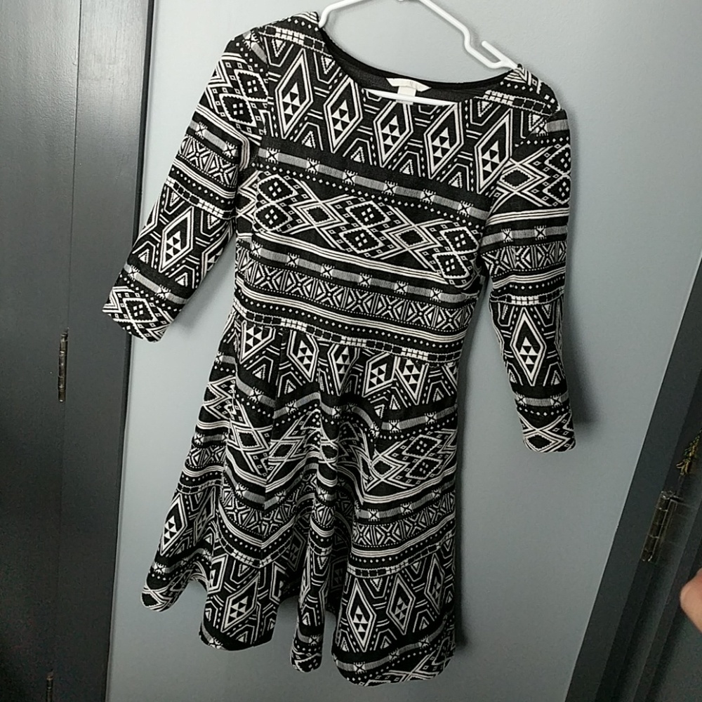 H&M tribal print dress